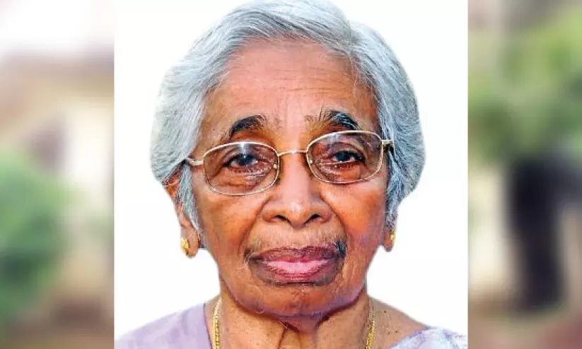 ഡോ. ​ആ​നി; ഒാ​ർ​മ​യാ​യ​ത് ചാ​ല​ക്കു​ടി​യു​ടെ സ്വന്തം ഡോ​ക്ട​റ​മ്മ