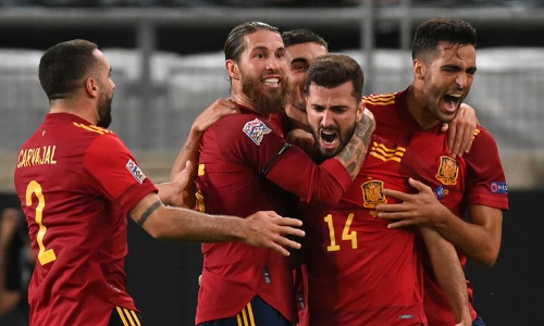 യുവേഫ നേഷൻസ്​ ലീഗ്​; 95ാം മിനിറ്റിൽ രക്ഷകനായി ലൂയിസ്​ ഗായ; ജർമനിയെ തളച്ച്​ സ്​പെയിൻ