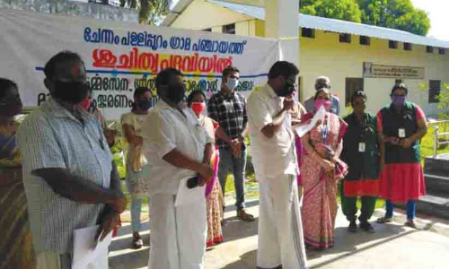 ശു​ചി​ത്വ പ​ദ​വി​യി​ല്‍ പ​ള്ളി​പ്പു​റം ​പ​ഞ്ചാ​യ​ത്ത്