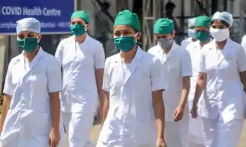 ജൂനിയർ നഴ്​സുമാരുടെ സമരം രണ്ടാഴ്​ച പിന്നിട്ടു; പരിഹാരത്തിന്​ നടപടിയില്ല