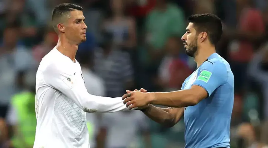 സുവാരസ് ഇനി പന്തുതട്ടുക റൊണാൾഡോക്കൊപ്പം സുവാരസ് ഇനി പന്തുതട്ടുക റൊണാൾഡോക്കൊപ്പം