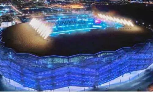 ആദ്യ ഔദ്യോഗിക മത്സരം: കരുത്ത് തെളിയിച്ച് എജ്യുക്കേഷൻ സിറ്റി സ്റ്റേഡിയം ആദ്യ ഔദ്യോഗിക മത്സരം: കരുത്ത് തെളിയിച്ച് എജ്യുക്കേഷൻ സിറ്റി സ്റ്റേഡിയം