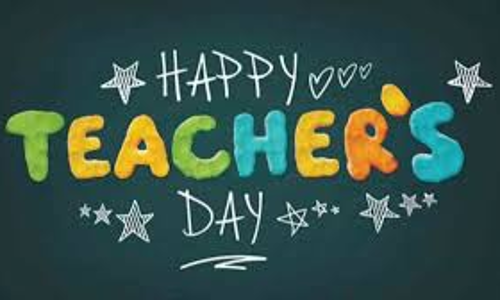 അധ്യാപക ദിനം: നമ്മെ നാമാക്കിയവർ...