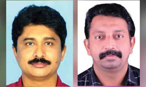 ഷാജി മാത്യുവിനും ജനീർ ലാലിനും അധ്യാപക അവാർഡ്​