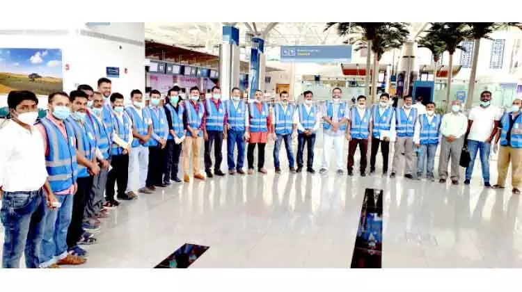 വെ​ൽ​ഫെ​യ​ർ ഫോ​റം സ​ലാ​ല ചാ​ർ​ട്ടേ​ഡ് വി​മാ​ന സ​ർ​വി​സ്​ ന​ട​ത്തി