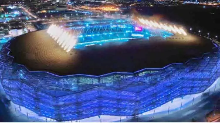 ആദ്യ ഔദ്യോഗിക മത്സരം: കരുത്ത്​ തെളിയിച്ച്​ എജ്യുക്കേഷൻ സിറ്റി സ്​റ്റേഡിയം