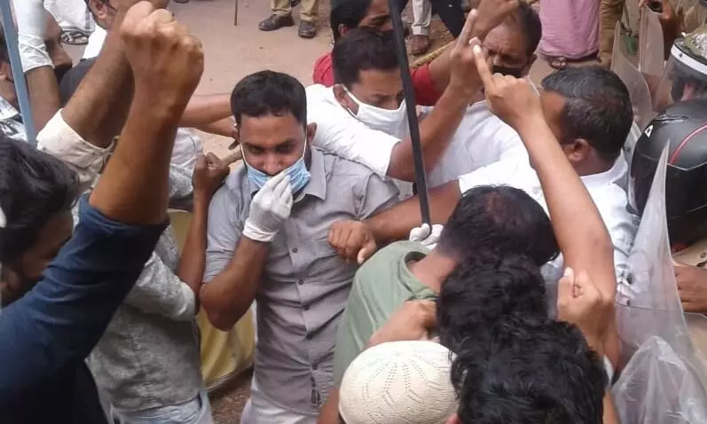 പാർട്ടി ഓഫീസുകൾക്ക് നേരെ അക്രമം; മൂന്ന്​ സി.പി.എം പ്രവർത്തകർ അറസ്റ്റിൽ