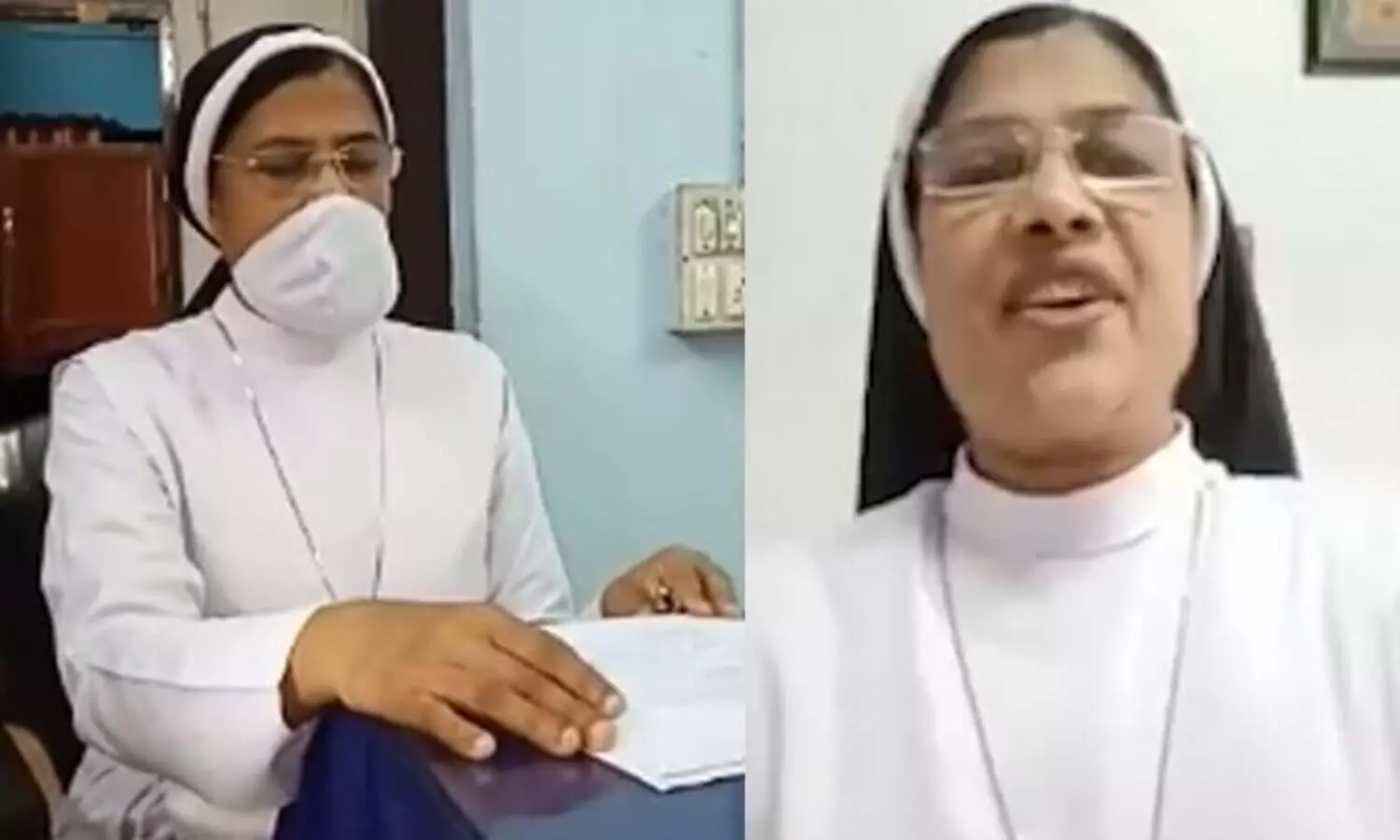 വാമനനെ അധിക്ഷേപിച്ചെന്ന്​, ഹിന്ദുഐക്യവേദിയുടെ പരാതിയിൽ കന്യാസ്​ത്രീയെ പൊലീസ്​ സ്​റ്റേഷനിൽ മാപ്പുപറയിച്ചു