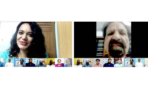 സം​ഗീ​ത ക​ലാ വി​രു​ന്നൊ​രു​ക്കി ജി​സാ​നി​ൽ ജ​ല​യു​ടെ വെ​ര്‍ച്വ​ല്‍ ഓ​ണാ​ഘോ​ഷം