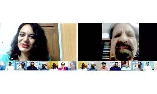 സം​ഗീ​ത ക​ലാ വി​രു​ന്നൊ​രു​ക്കി ജി​സാ​നി​ൽ ജ​ല​യു​ടെ വെ​ര്‍ച്വ​ല്‍ ഓ​ണാ​ഘോ​ഷം