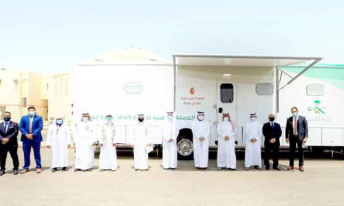 ര​ക്ത​ദാ​ന മൊ​ബൈ​ൽ യൂ​നി​റ്റ്​ ഉ​ദ്​​ഘാ​ട​നം ചെ​യ്​​തു