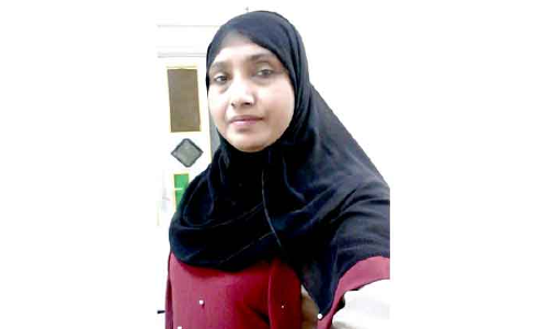 അ​സു​ഖ ബാ​ധി​ത​യാ​യ റു​ഖി​യ നാ​ട​ണ​ഞ്ഞു