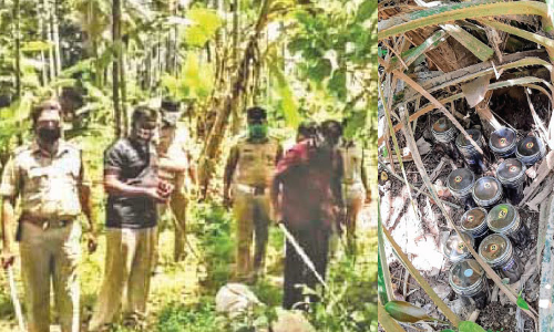 പൊന്ന്യത്ത് പൊട്ടിത്തെറിച്ചത് നാടൻ ബോംബ്