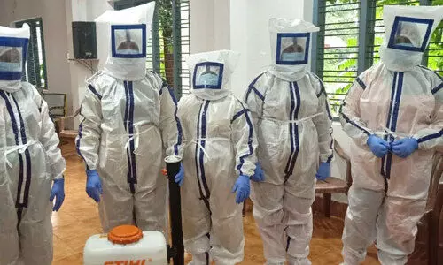 കോവിഡ് പ്രതിരോധ ദൗത്യവുമായി കുടുംബശ്രീ