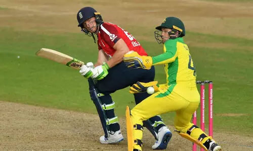 ബട്​ലർ മിന്നി; ഓസീസിനെതിരായ ട്വൻറി20 പരമ്പര ഇംഗ്ലണ്ടിന്