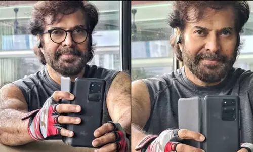 സൂപ്പർ ഫിറ്റ്​ മമ്മൂട്ടി @ 69