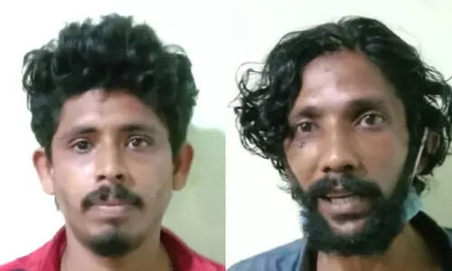 മോഷ്​ടാക്കൾ എയർ പിസ്​റ്റളുമായി പിടിയിൽ