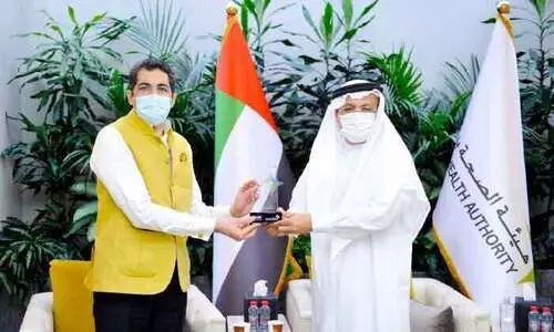 ആരോഗ്യ മേഖലയിൽ ഇന്ത്യ–യു.എ.ഇ സഹകരണം ഉറപ്പാക്കി കൂടിക്കാഴ്​ച