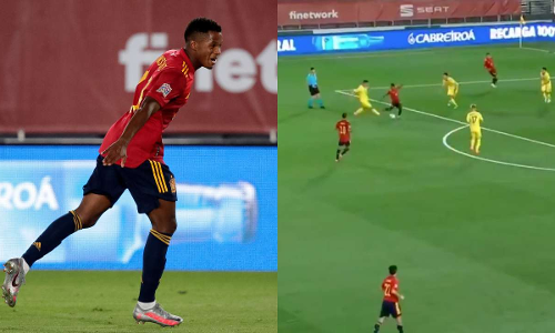 സ്​പെയി​നി​െൻറ പ്രായം കുറഞ്ഞ സ്​കോററായി ഫാത്തി; യുക്രൈനിനെ ത​കർത്ത്​ സ്​പാനിഷ്​ പട