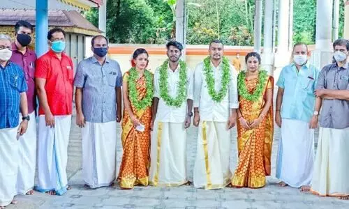 മംഗല്യം-2020ൽ രണ്ടാം ദിനം താരമായി വധുവി​െൻറ അമ്മ ഷീല