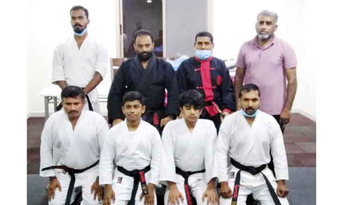 ബ്ലാ​ക്ക്​ ബെ​ൽ​റ്റ്​ നേ​ടി