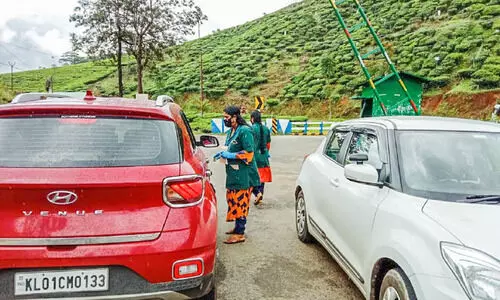 വഴികാട്ടാന്‍ വാഗമണ്‍ ഹരിത ചെക്ക്​പോസ്​റ്റുകൾ പ്രവര്‍ത്തനം തുടങ്ങി