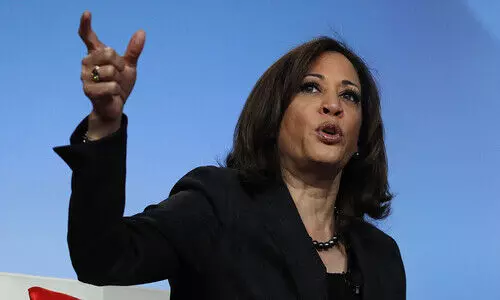 മാപ്പ് പറയണം; കമല ഹാരിസിനെ ദുർഗയായി ചിത്രീകരിച്ചതിൽ പ്രതിഷേധിച്ച് യു.എസിലെ ഹിന്ദു സംഘടനകൾ