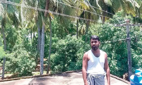 വീ​ടി​ന്​ മു​ക​ളി​ൽ ത്രീ​ഫേ​സ്​ ലൈ​ൻ; ഹാ​ലു​ദ്ദീ​െൻറ ഓ​ട്ട​ത്തി​ന് ശ​മ​ന​മി​ല്ല