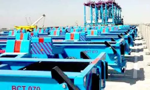 ഹമദ് തുറമുഖം: കണ്ടെയ്നർ ടെർമിനൽ 2െൻറ നിർമാണം പുരോഗമിക്കുന്നു