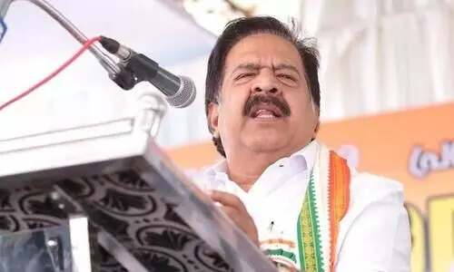 യു.ഡി.എഫ്​ വിടുമ്പോൾ ജോസ്​.കെ. മാണി രാജ്യസഭാംഗത്വം രാജിവെക്കണം​ -ചെന്നിത്തല