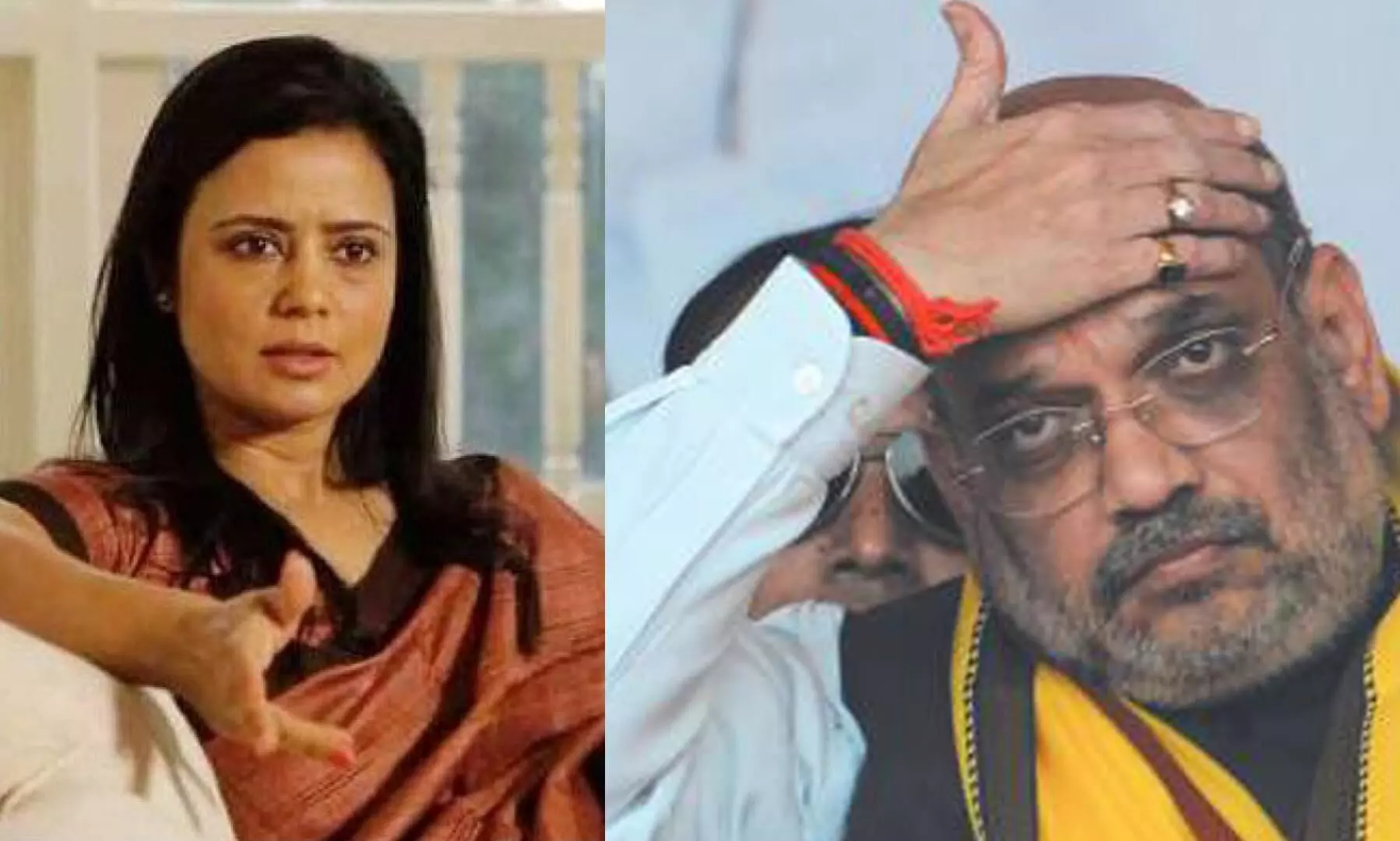 amit shah and mahua moitra
