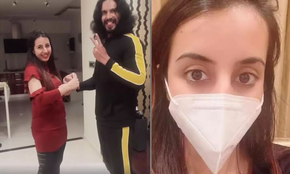 റെയ്ഡിനു പിന്നാലെ നടി സഞ്ജന ഗൽറാണി അറസ്റ്റിൽ