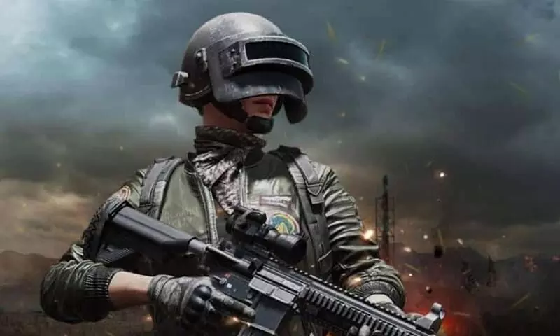 പബ്​ജി ഗെയിം