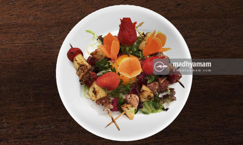 ഗ്രിൽഡ് വെജ്-നോൺവെജ് സാലഡ് ഗ്രിൽഡ് വെജ്-നോൺവെജ് സാലഡ്