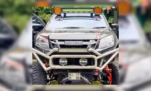 രൂപമാറ്റം വരുത്തിയ ഇസുസു വൈറലായി; ഒടുവിൽ കാറിെൻറ രജിസ്ട്രേഷൻ വാഹന വകുപ്പ് റദ്ദാക്കി രൂപമാറ്റം വരുത്തിയ ഇസുസു വൈറലായി; ഒടുവിൽ കാറിെൻറ രജിസ്ട്രേഷൻ വാഹന വകുപ്പ് റദ്ദാക്കി