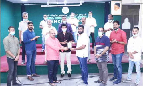 മുഹമ്മദ് അർഷാദ് റഹ്മാനിയെ അനുമോദിച്ചു