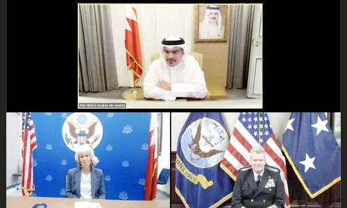 യു.എസ് അഞ്ചാം കപ്പൽപ്പട മേധാവിയുമായി കിരീടാവകാശി ചര്ച്ച നടത്തി യു.എസ് അഞ്ചാം കപ്പൽപ്പട മേധാവിയുമായി കിരീടാവകാശി ചര്ച്ച നടത്തി