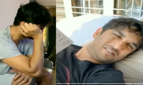 തീർത്തും അവശനായി സുശാന്ത്​; റിയ പകർത്തിയ വിഡിയോ വൈറലാവുന്നു