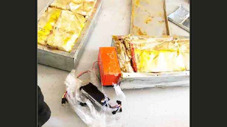 രാജ്യത്തേക്ക് കടത്താൻ ശ്രമിച്ച 26 കിലോ ഹഷീഷ് കസ്​റ്റംസ്​ പിടികൂടി