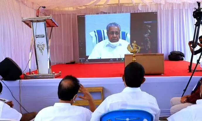 ടാറ്റ കോവിഡ് ആശുപത്രി: പൊതു സ്വകാര്യ പങ്കാളിത്തം ഗുണകരമാക്കുന്നതിനുള്ള ഉദാത്തമാതൃക- മുഖ്യമന്ത്രി