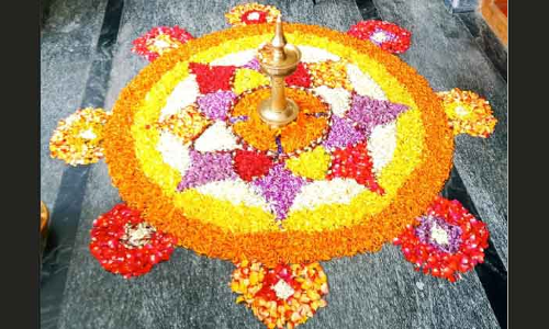 പയ്യന്നൂർ സൗഹൃദ വേദി ഓൺലൈൻ പൂക്കളമത്സരമൊരുക്കി