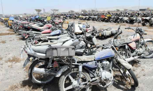 റാസല്‍ഖൈമയില്‍ അനധികൃത മോട്ടോര്‍ ബൈക്കുകള്‍ പിടിച്ചെടുത്തു
