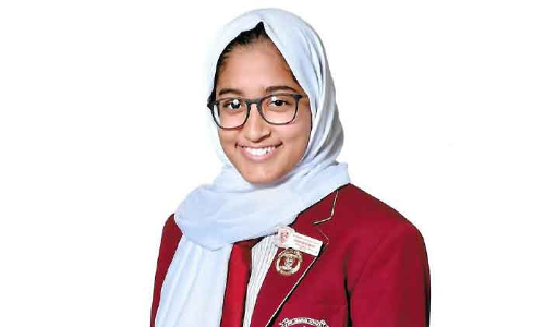 ഹന്ന അബ്​ദുൽ മജീദിന്​ ഒന്നാം സ്​ഥാനം