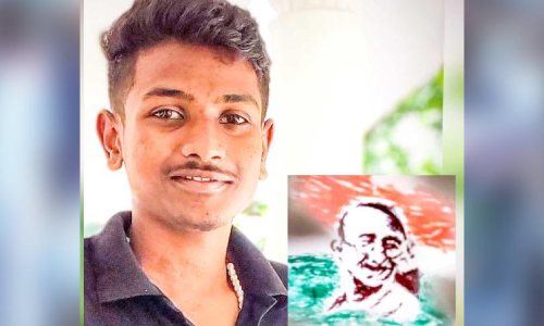 മുട്ടത്തോട്​ കാൻവാസാക്കി​ അജയ്​