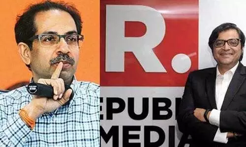 ഉദ്ധവ്​ താക്കറെയുടെ ഫാം ഹൗസിൽ അതിക്രമിച്ചു കയറി: റിപ്പബ്ലിക്​ ടി.വിയിലെ രണ്ട്​​​ ജീവനക്കാർ അറസ്​റ്റിൽ