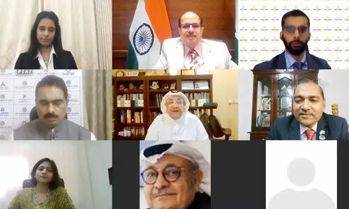 ഇന്ത്യാ-സൗദി സാമ്പത്തിക ബന്ധങ്ങളിലെ കോവിഡിെൻറ പ്രത്യാഘാതങ്ങൾ ചർച്ച ചെയ്ത് വെബിനാർ ഇന്ത്യാ-സൗദി സാമ്പത്തിക ബന്ധങ്ങളിലെ കോവിഡിെൻറ പ്രത്യാഘാതങ്ങൾ ചർച്ച ചെയ്ത് വെബിനാർ