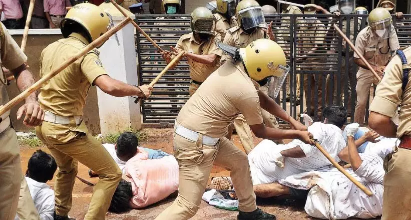 പാ​ല​ത്താ​യി കേ​സ്; എം.എസ്.എഫ് ക്രൈംബ്രാഞ്ച് ഓഫിസ് മാര്‍ച്ചില്‍ സംഘര്‍ഷം