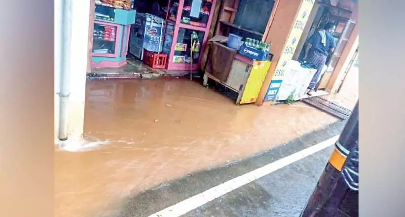 കനത്ത മഴ; മലയോര മേഖല ഉരുൾപൊട്ടൽ ഭീതിയിൽ