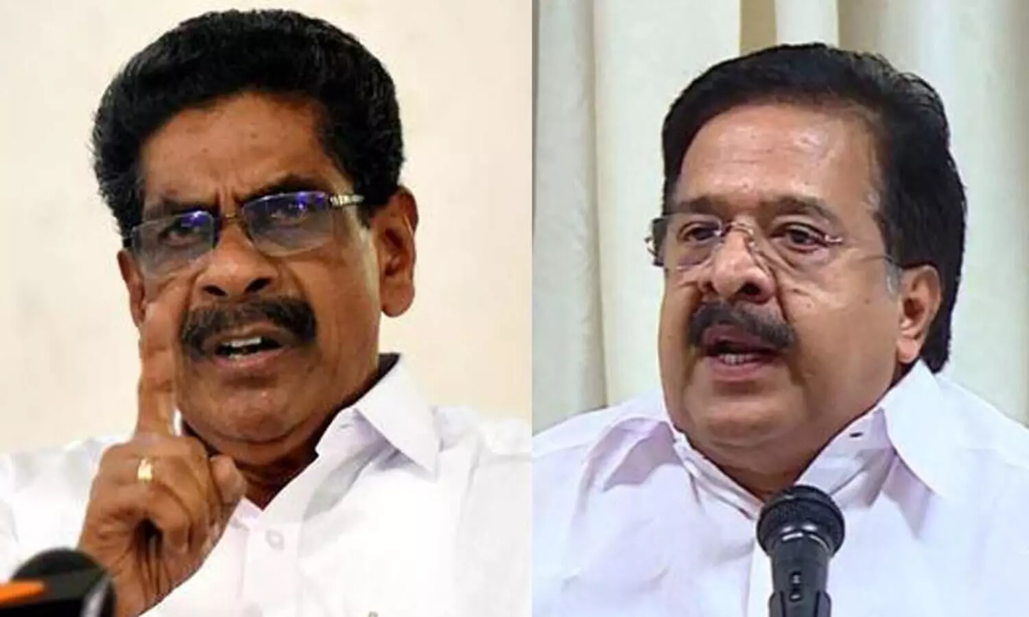 കെ.ടി. ജലീൽ ചോദ്യം ചെയ്യലിന്​ വന്നത്​​ തലയിൽ മുണ്ടിട്ട്​ -ചെന്നിത്തല, അഴിമതിയ​ിലെ വമ്പൻ സ്രാവ്​ മുഖ്യമന്ത്രി ​-മുല്ലപ്പള്ളി