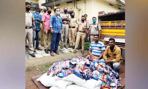 നിരോധിത പുകയില ഉൽപന്നങ്ങളുമായി രണ്ടുപേർ പിടിയിൽ